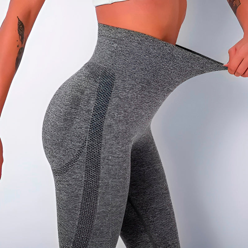 Conjunto Esportivo Feminino Cintura Alta Levanta Bumbum