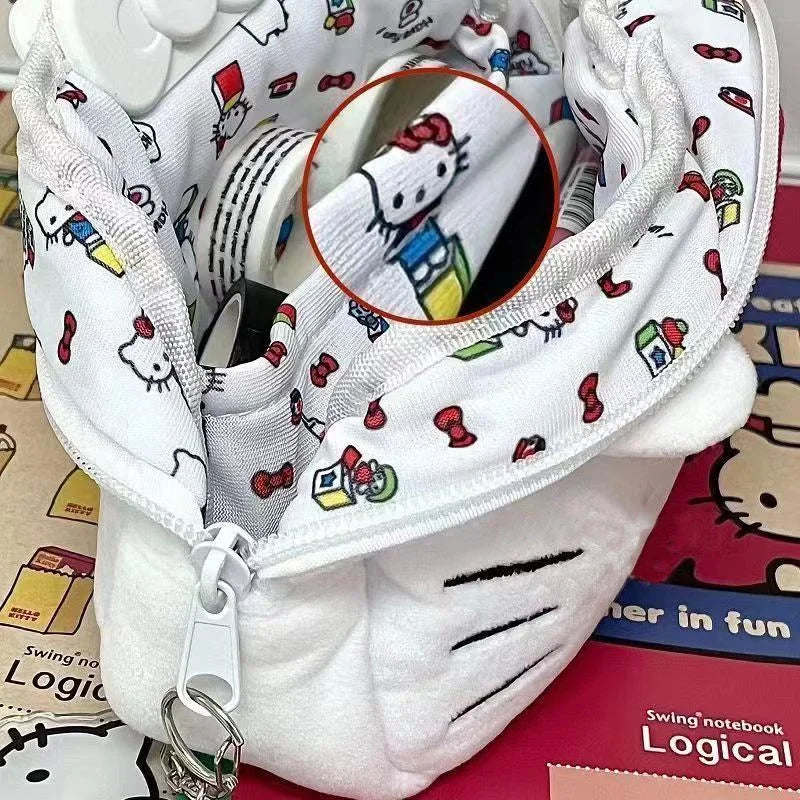 Hello Kitty Estojo de Pelúcia