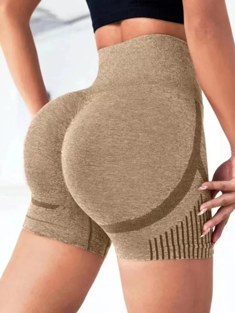 Mulheres yoga shorts de cintura alta shorts de treino fitness yoga elevador bunda fitness senhoras yoga ginásio correndo calças curtas esportivas