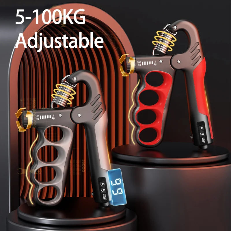 5-60kg/5-100kg força de aperto ginásio expansor de pulso fortalecedor de mão ajustável recuperação muscular fitness exercício de força de mão