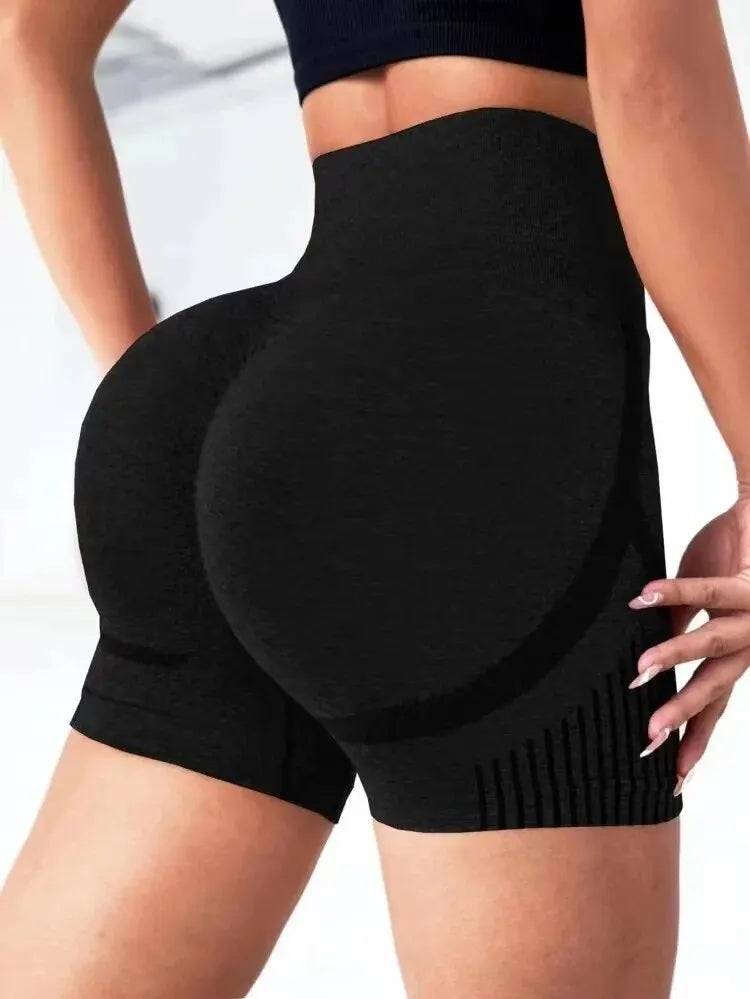 Mulheres yoga shorts de cintura alta shorts de treino fitness yoga elevador bunda fitness senhoras yoga ginásio correndo calças curtas esportivas
