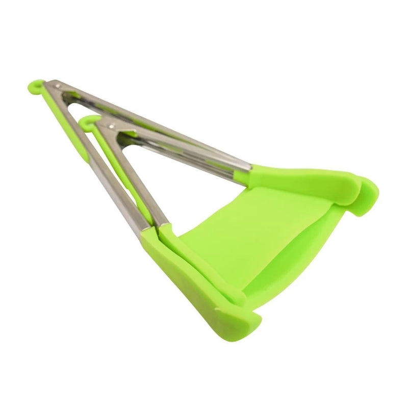 Pegador e Espátula 2 em 1 Silicone – Cozinhe com Estilo e Praticidade